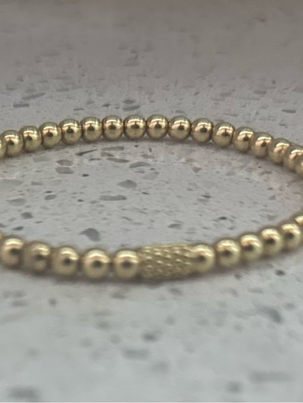 Lagos 18k Real Caviar Gold Bead Bracelet - Elegant Minimalist Jewelry